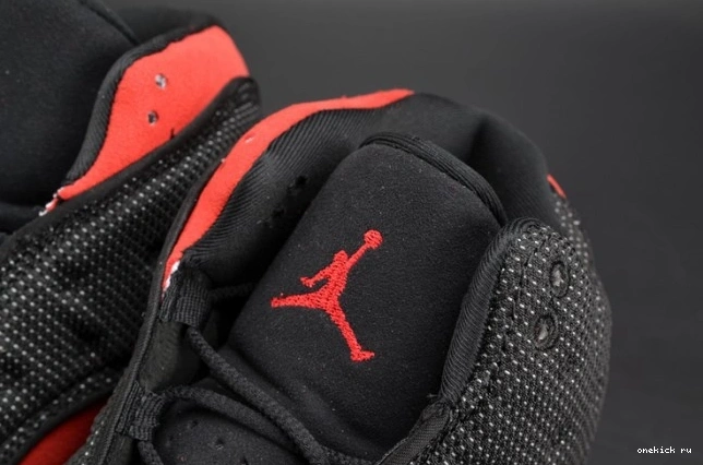 Rep Onekick RetroBred 13 Jordan Air mens 414571-004 black  red 0809